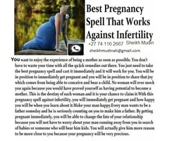 Pregnancy Spells for Fertility and Get a Baby/ twins +27 74 116 2667